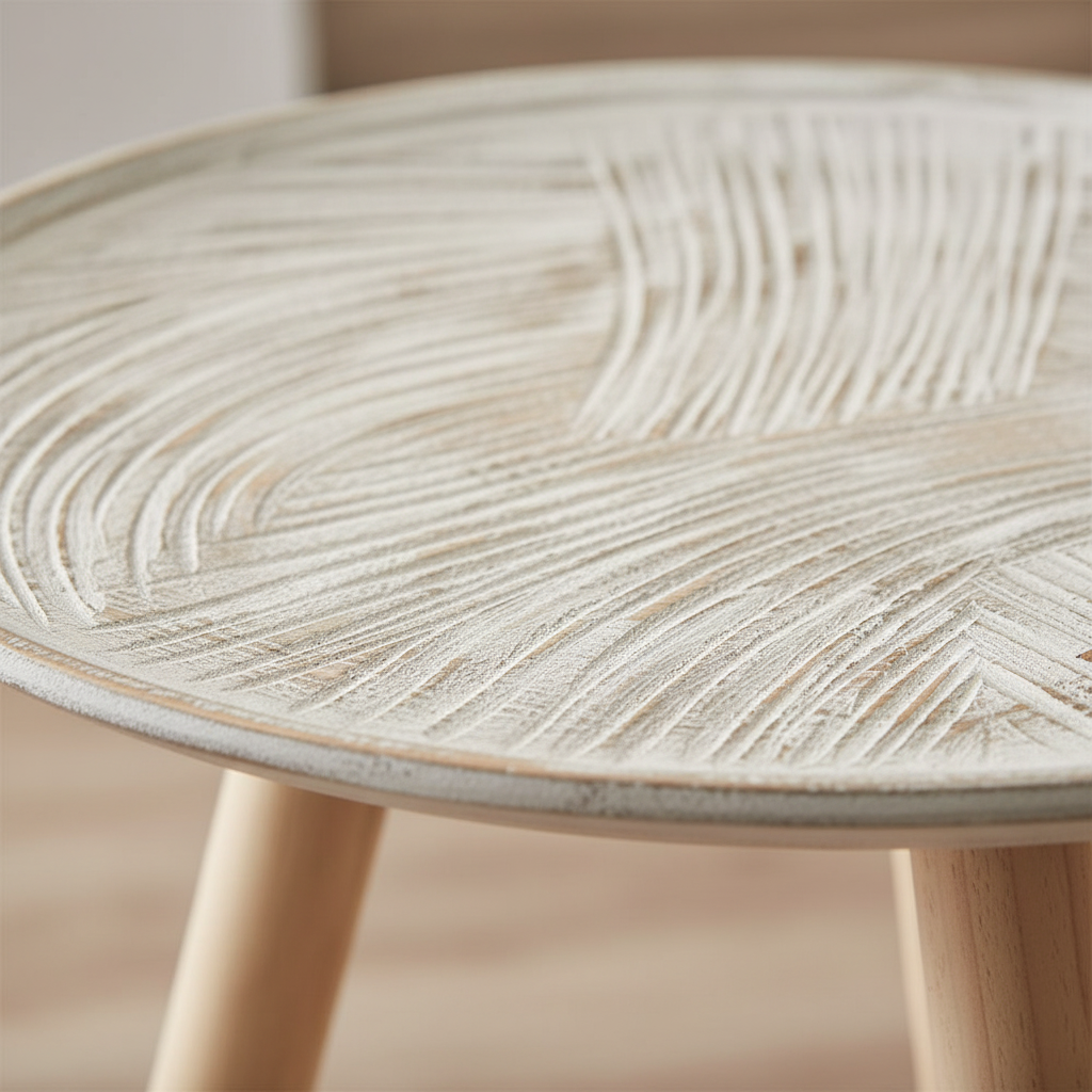 Close-up of wave pattern detail