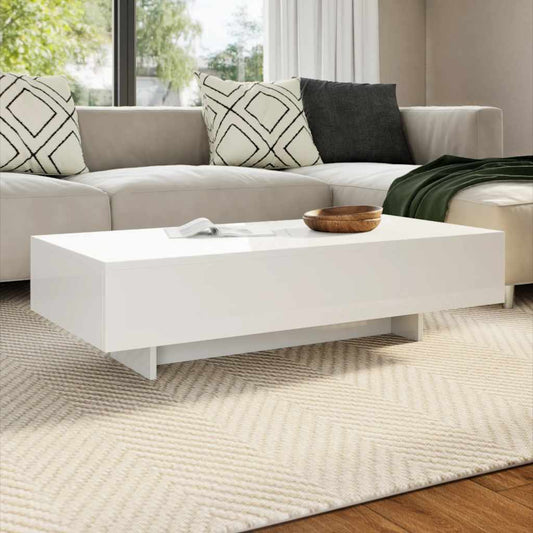 High-Gloss Coffee Table - Modern Living Room Centerpiece