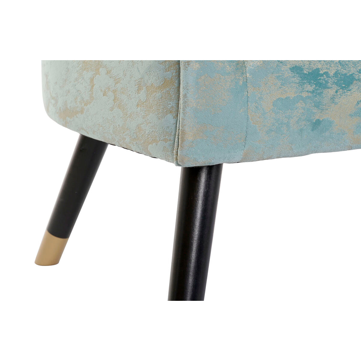 Glam-Sohva Vihreä & Kultainen - Luksusta Kotiisi | 124x73x80cm