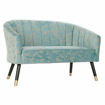 Glam-Sohva Vihreä & Kultainen - Luksusta Kotiisi | 124x73x80cm